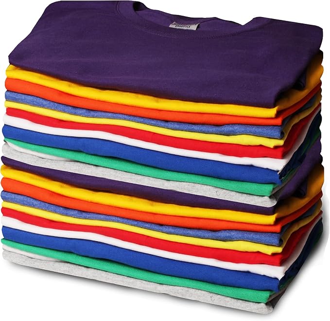 Kids Cotton T-Shirts Bulk – 60 Pieces