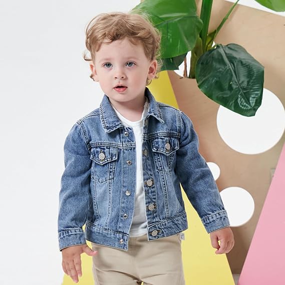 Toddler Boys & Girls Denim Jacket
