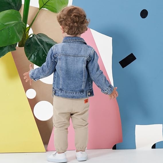 Toddler Boys & Girls Denim Jacket