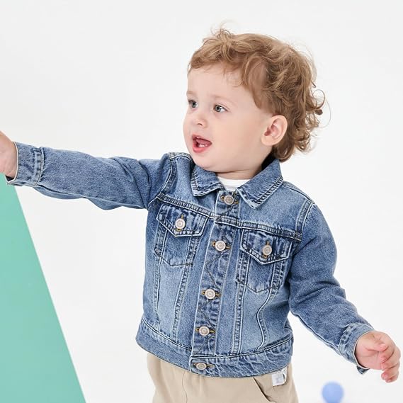 Toddler Boys & Girls Denim Jacket