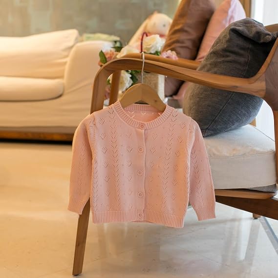 Girls Lightweight Knit Cardigan Sweater