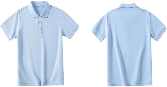 Boys & Girls Short Sleeve Pique Polo Shirt